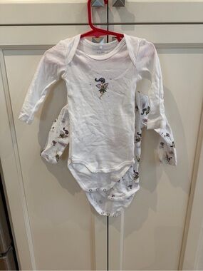 Bundle Name it fairy 6-9m onesies